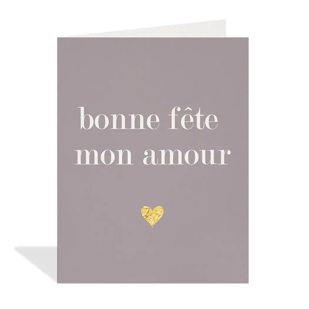 Carte Bonne fête mon amour